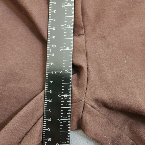 LOFT Women 8P Brown Mid Rise Skinny Stretch Riding Pants - Picture 10 of 11